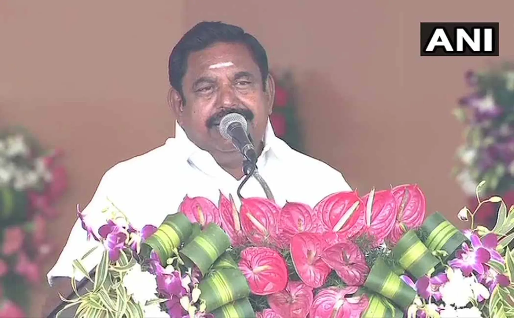 election campaign admk leader and cm edappadi palaniswami 